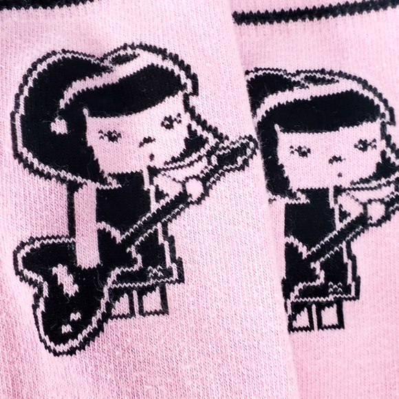 Pajama Set Juniors Large Graphic Birthday Christmas Gift - Picture 5 of 16